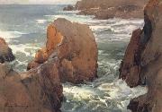 unknow artist Montara Coast oil painting on canvas